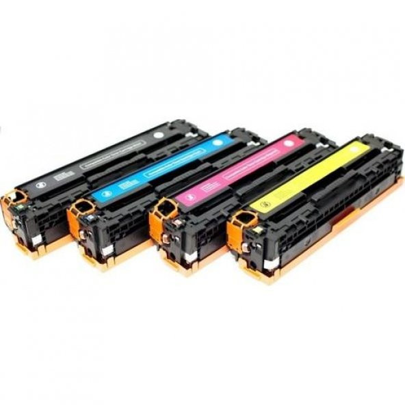 Canon MF628CW Uyumlu 4 Renk Muadil Toner CRG 731 6680 8230 8280 7100 623 Seti - Resim 2