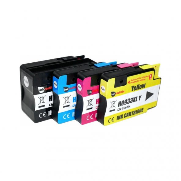 Xplus Hp Officejet 7110 Kartuş Set 4 Renk Takım Muadil Yüksek Kapasite 932XL-933XL - Resim 2