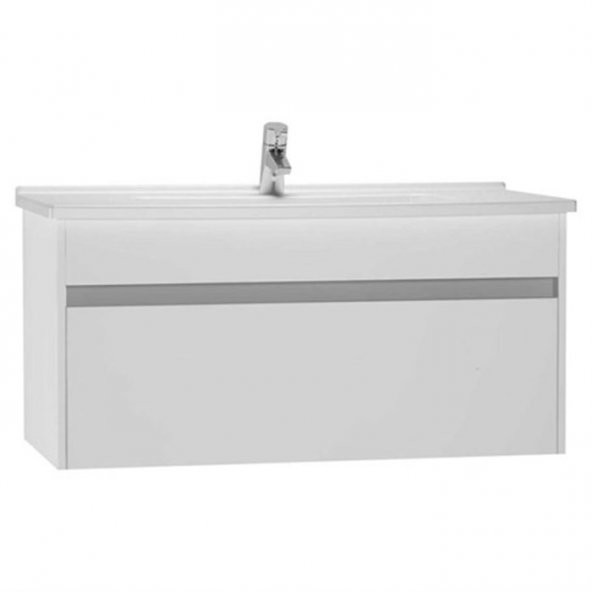 VitrA S50+ Lavabo Dolabı 100 cm Parlak Beyaz 54742
