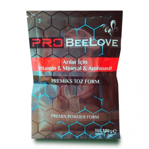 ProBeelove – Vitamin, Mineral ve Aminoasit Premiks (100 Gr)