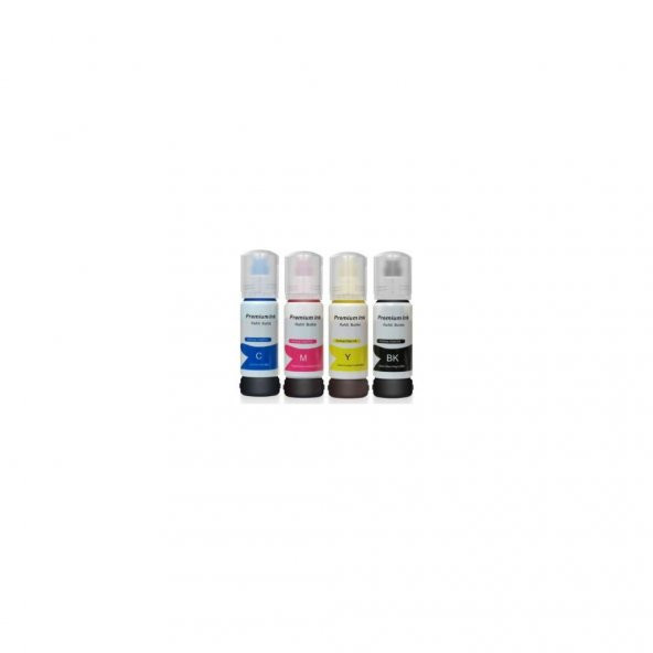 Photo Print Epson 103 Ecotank L3111 Uyumlu 4 Renk Mürekkep Seti