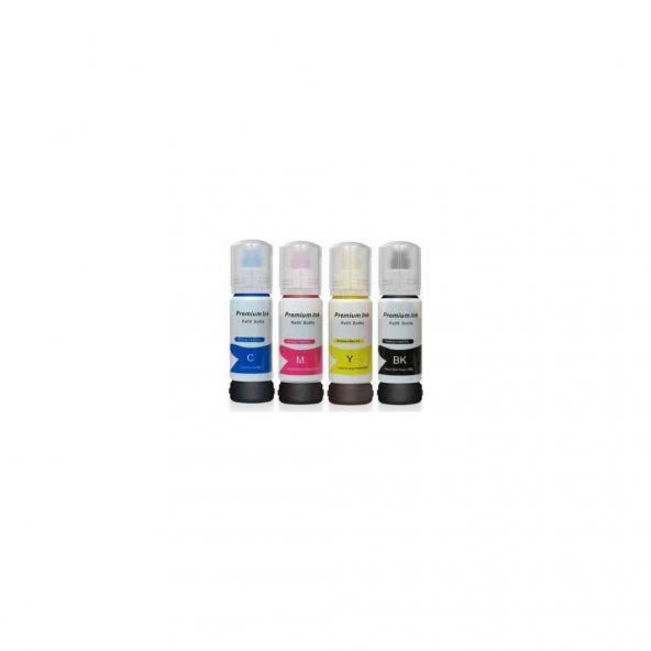 Photo PRINT Epson 103 Ecotank L5190 Uyumlu 4 Renk Mürekkep Seti