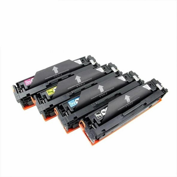 Premium® HP Color Laserjet Pro M252DN Uyumlu 4 Renk Muadil Toner Seti