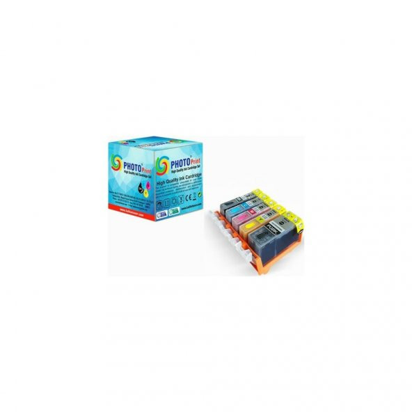 Photo Print® MX870 Muadil Kartuş / 520 521 Muadil Kartuş Set