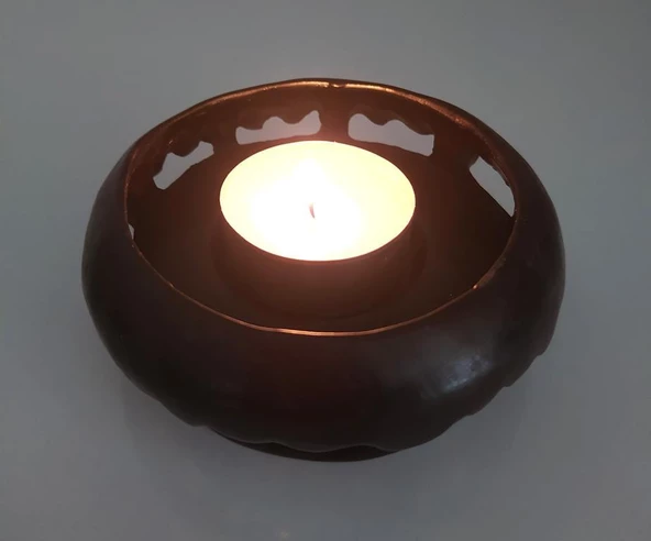 Hdmarketim Reçine Otantik Mumluk Ev Dekorasyon Süs - 3