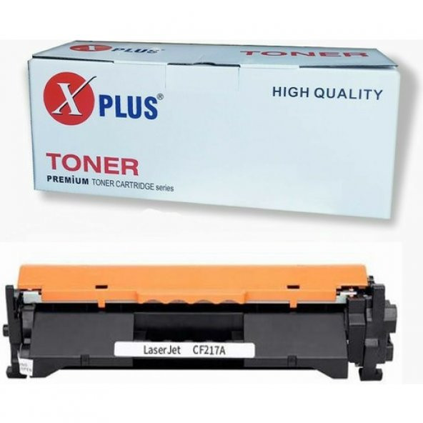Xplus Laserjet Pro M102W CF217A / 17A Çipli Ithal Muadil Siyah Toner 1.600 Sayfa