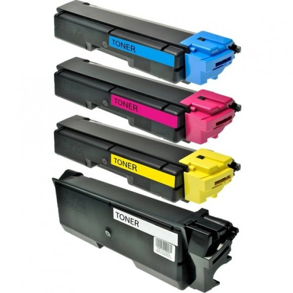 Ppt Premium Kyocera Tk590 Uyumlu 4 Renk Muadil Toner Seti