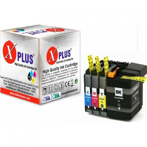 Xplus LC535/539XL Muadil Kartuş Seti