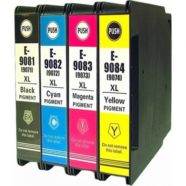 Epson  Workforce Pro WF-6090DW T9081-9084XL / T9071-9074XL Kartuş Takım Set