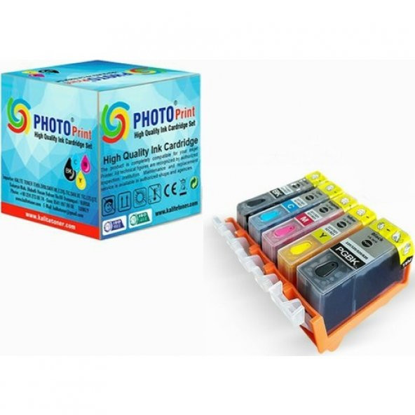 Photo Print Canon IP4700 Muadil Kartuş / 520 521 Muadil Kartuş Set