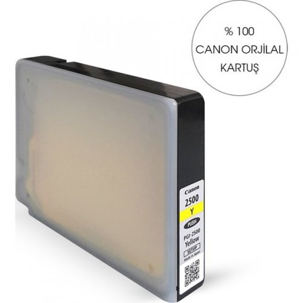 Photo Print Canon Maxify MB5050 PGI-2500 Sarı Kartuş