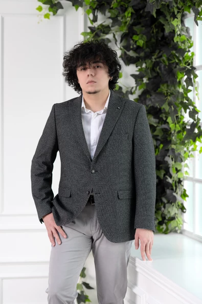 APARTRO KLASİK KESİM ERKEK TEK CEKET - 4