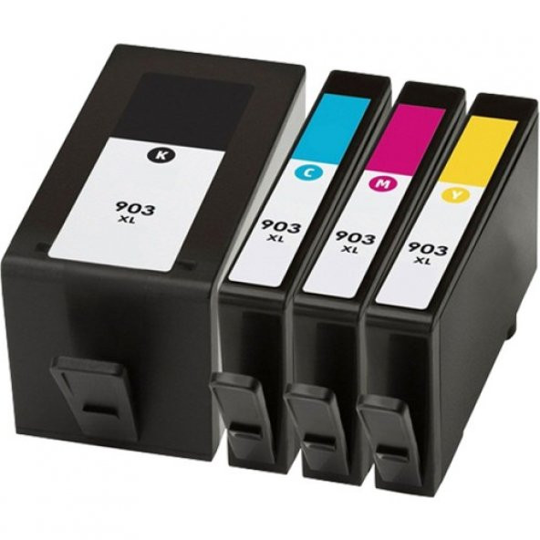 HP 903XL CMYK Muadil Kartuş Seti