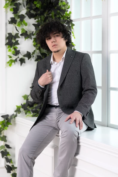 APARTRO KLASİK KESİM ERKEK TEK CEKET - 2