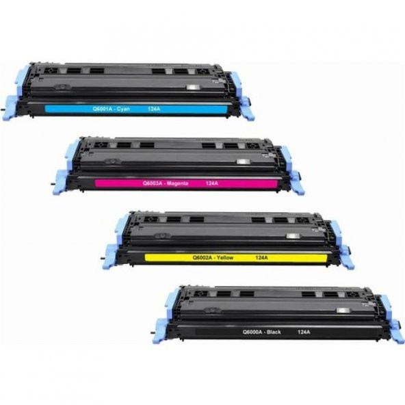 Photo Print CRG-707 / LBP-5000 Toner - Ekonomik - 1 Set Cmyk