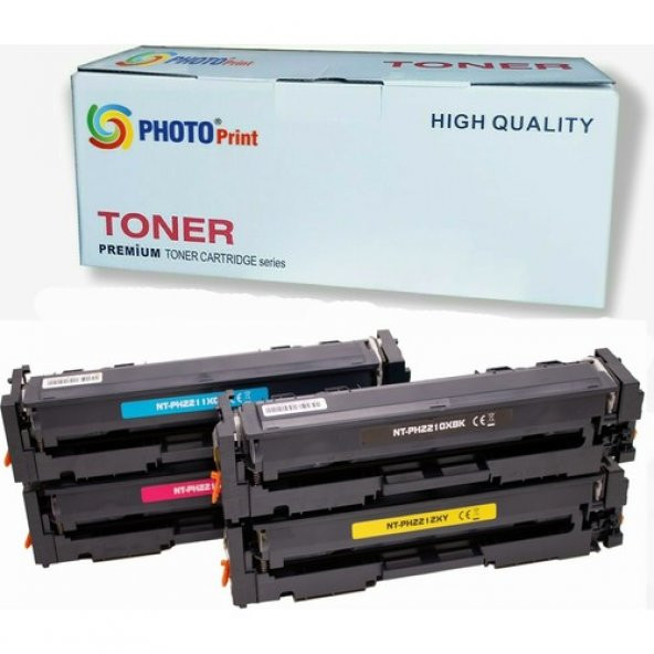 Hp Color Laserjet Pro M155NW / M182N / M182NW / M183FW 216A 4 Renk Ithal Muadil Toner Seti 1.050 Syf Renkli Chipsiz