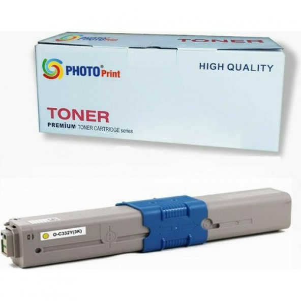 Okı C332DN C332 / MC363 Sarı Ithal Muadil Toner 3.000 Syf Renkli