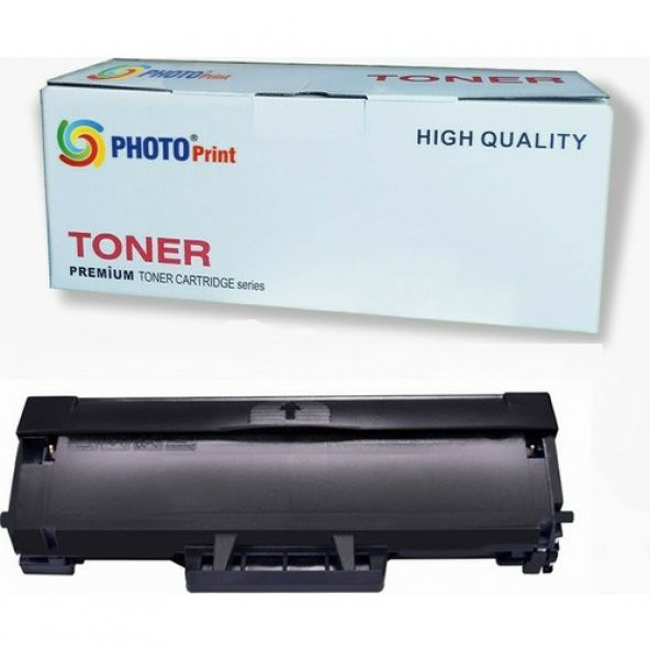 Photo Print Hp Laserjet Pro M107A W1106A / 106A Çipsiz Ithal Muadil Siyah Toner 1.000 Sayfa