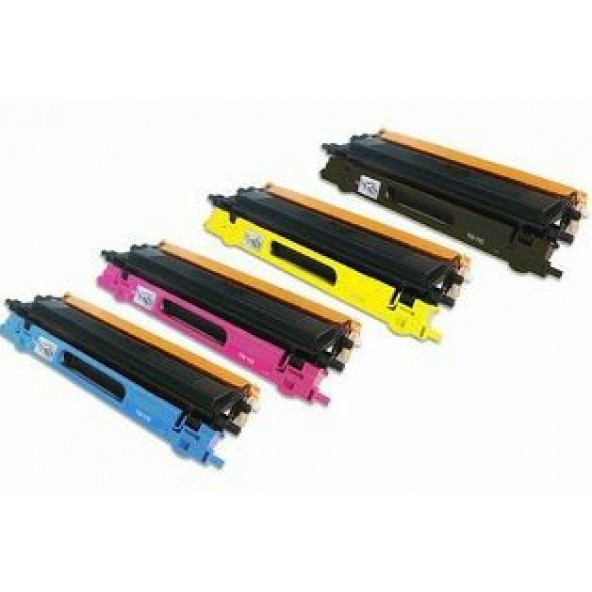 Brother HL-3140CW/3150CDN/3150 4 Renk Muadil Toner Seti - 2500 Sa
