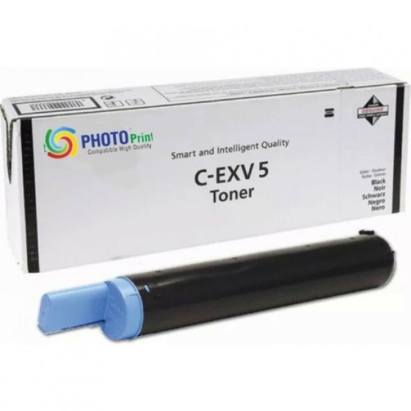 Photo Print Canon Imagerunner 1600L Exv-5 Gpr-8 Npg-20 Ithal Muadil Siyah Toner 7.850 Sayfa