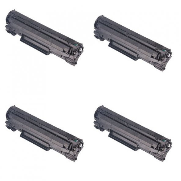 Neon Canon Crg 737 Bk Toner 4lü Ekonomik Paket Muadil Yazıcı Kartuş