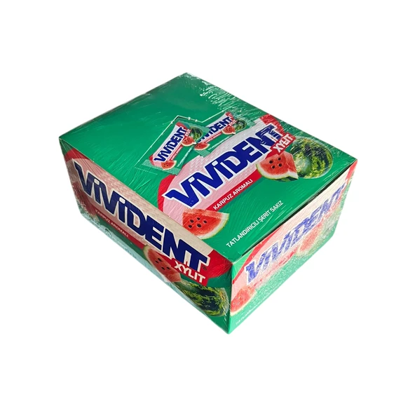 Vivident Tekli Karpuz Aromalı Sakız 230 adet - Resim 2