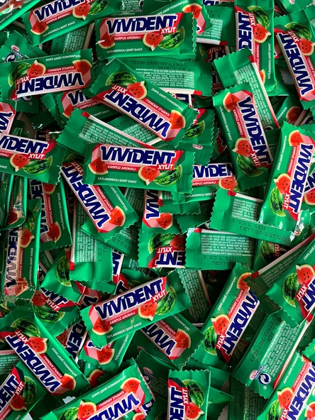 Vivident Tekli Karpuz Aromalı Sakız 230 adet - Resim 3