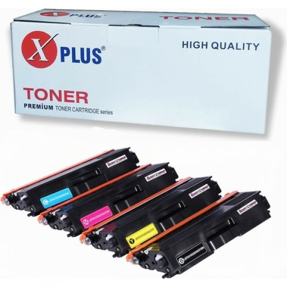 Xplus Brother Uyumlu TN-315-TN-325-TN-345 MFC-9460CDN 1set Muadil Toner 4000 Syf Renkli