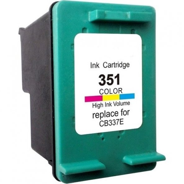 Photo Print Deskjet J5785 351XL Renkli Yüksek Kapasiteli Muadil Kartuş