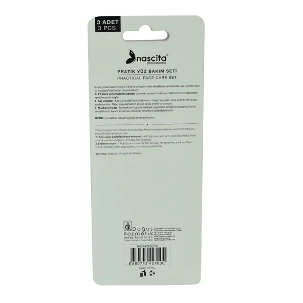 Nascita Professional Profesyonel Pratik Yüz Bakım Seti 4Lü Kutu - 3