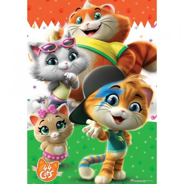Ks Games Puzzle 50 Parça 44 Cats Puzzle CAT 709 - 2