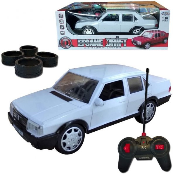 1:16 Efsane Drift Uzaktan Kumandalı Şarjlı Tofaş Araba - 4
