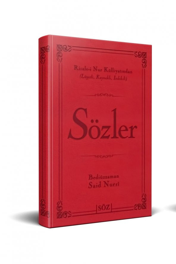 Sözler Büyük Boy Lügatlı (Termo deri Kapak SÖZ Yayınları)