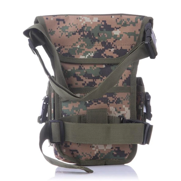 Taktik Bacak Çantası Kamuflaj - Resim 6