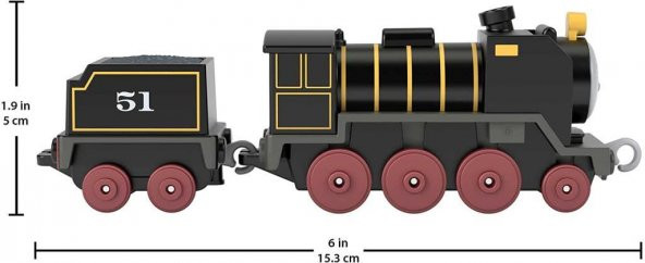 Thomas ve Friends Büyük Tekli Tren Sür-Bırak HIRO HFX91-HDY67 - 5