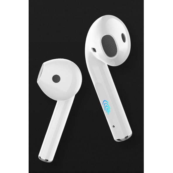 Tws Bluetooth Kulaklık Airpods Pro 5 Tüm Telefonlara Uyumlu Kablosuz Mini Kulaklık Siyah V5.0 - 11