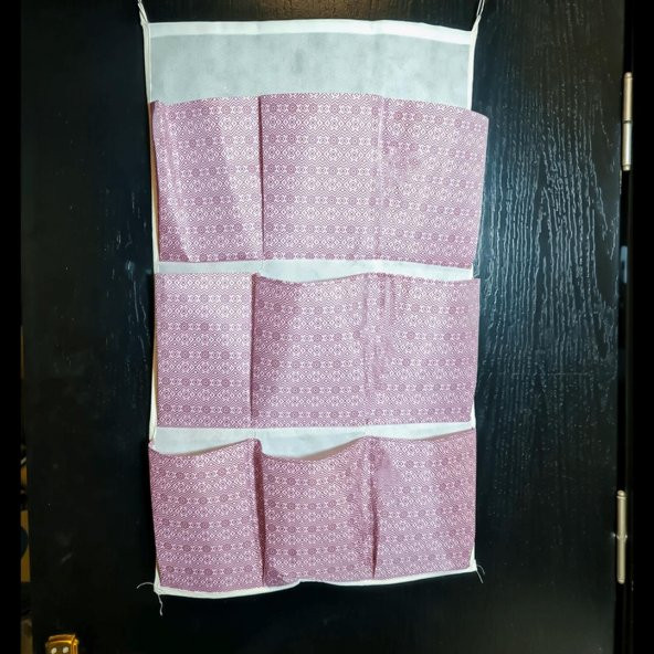 Hometarz Kapı Arkası Cepli Organizer Sepet Düzenleyici 9 Bölmeli - 3