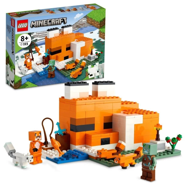 LEGO® Minecraft® Tilki Kulübesi 21178