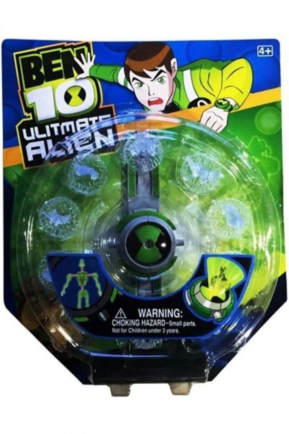 Ben 10 Ultimate Alien 10 Figürlü Saat - 1