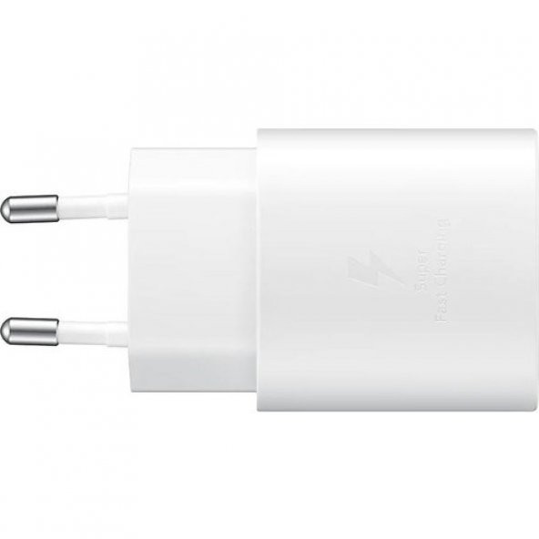 Samsung EP-TA800 Hızlı Şarj 25W Type-C Çıkışlı Şarj Aleti Beyaz - 2