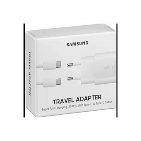Samsung EP-TA800 Hızlı Şarj 25W Type-C Çıkışlı Şarj Aleti Beyaz - 5