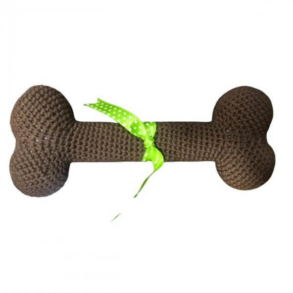 Trick&Treat Örgü Kemik Köpek Oyuncağı - 2