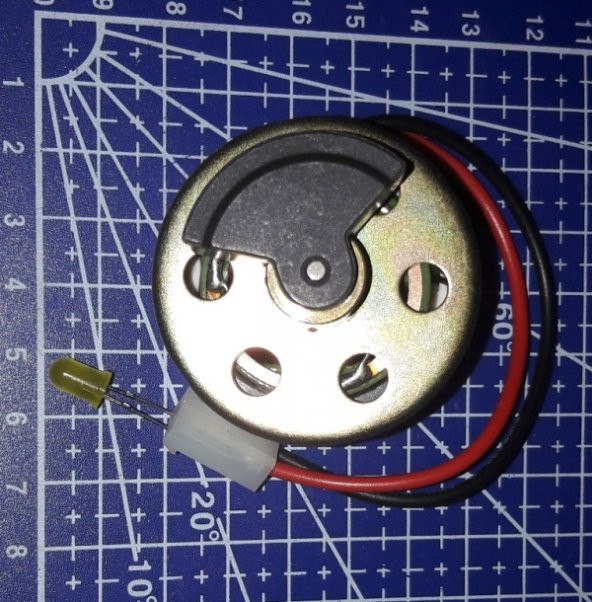 Titreşim - Rüzgar Motoru DC 220V WRK-450SH-062200 - Resim 3