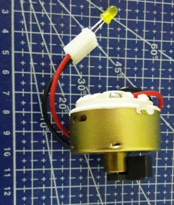 Titreşim - Rüzgar Motoru DC 220V WRK-450SH-062200 - Resim 5