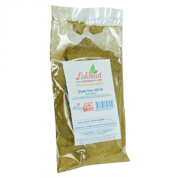 LokmanAVM Çiçek Unu 100 Gr Paket - 3
