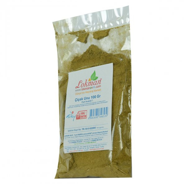 LokmanAVM Çiçek Unu 100 Gr Paket - 4