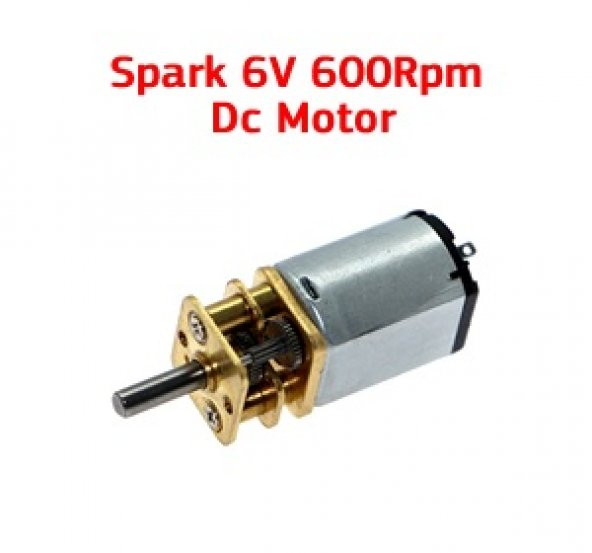 Spark 6V 600Rpm Dc Motor - Mini Sumo Robot Motoru - 2