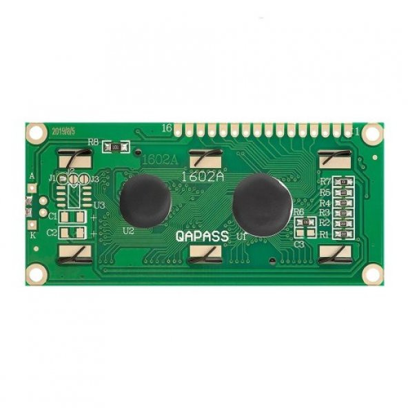 2x16 Lcd Ekran Mavi Üzerine Beyaz - 6