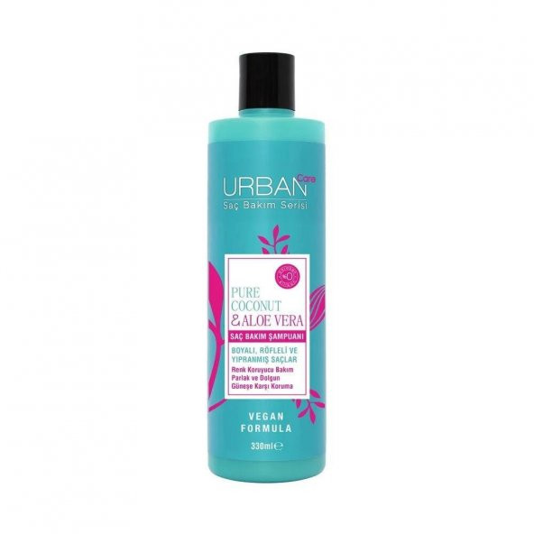 Urban Care Vegan Şampuan Coconut & Aloe Vera 330 Ml