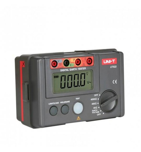 Unit UT-522 Dijital Toprak Megeri | Toprak Direnci Ölçme Cihazı - 2